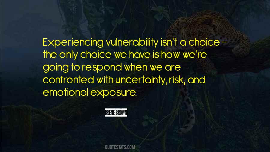 Emotional Vulnerability Quotes #1504618