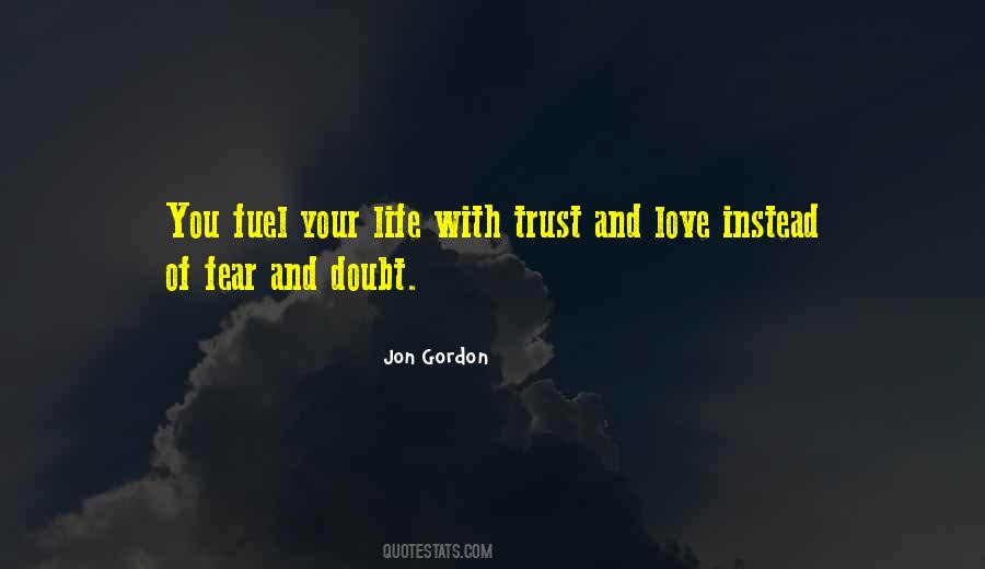 Quotes About Doubt And Trust #125063