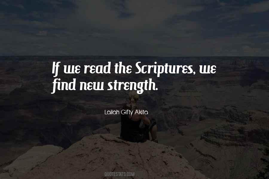 Scriptures Strength Quotes #406695