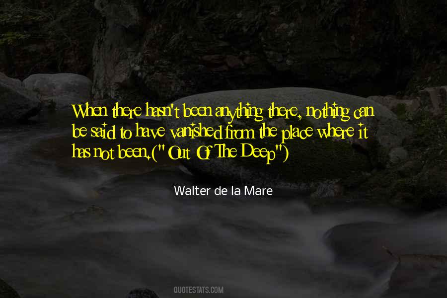 La Mare Quotes #1428944