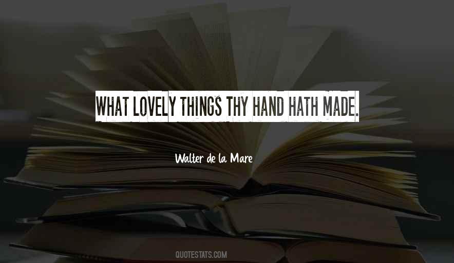 La Mare Quotes #1766695