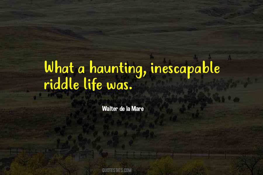 La Mare Quotes #639018