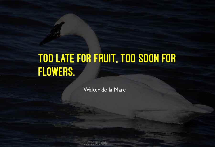 La Mare Quotes #812492