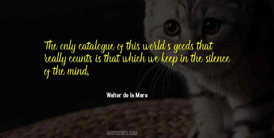 La Mare Quotes #925212