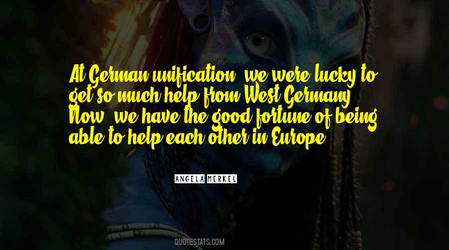 Quotes About Unification Of Germany #296492