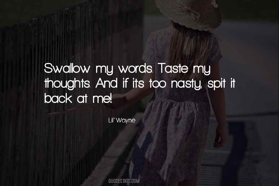 Swallow Me Quotes #1085829