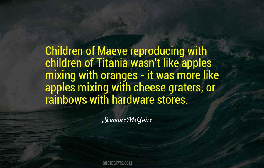 Quotes About Apples And Oranges #652227