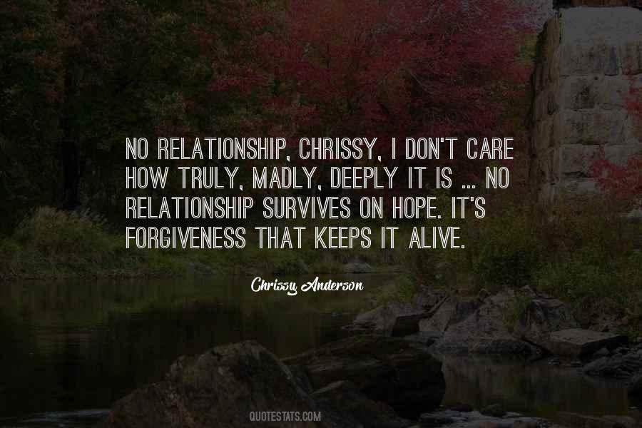 Quotes About Relationship Forgiveness #1101998