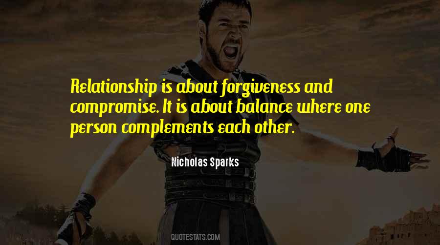 Quotes About Relationship Forgiveness #121561