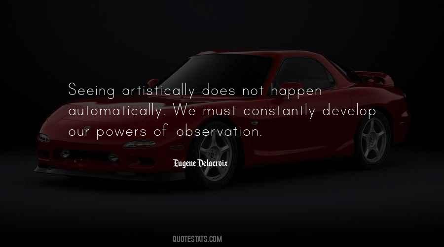 Powers Of Observation Quotes #1308579