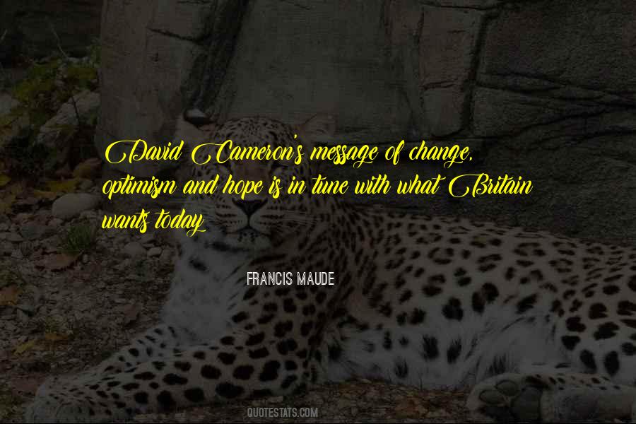 Change And Hope Quotes #379827