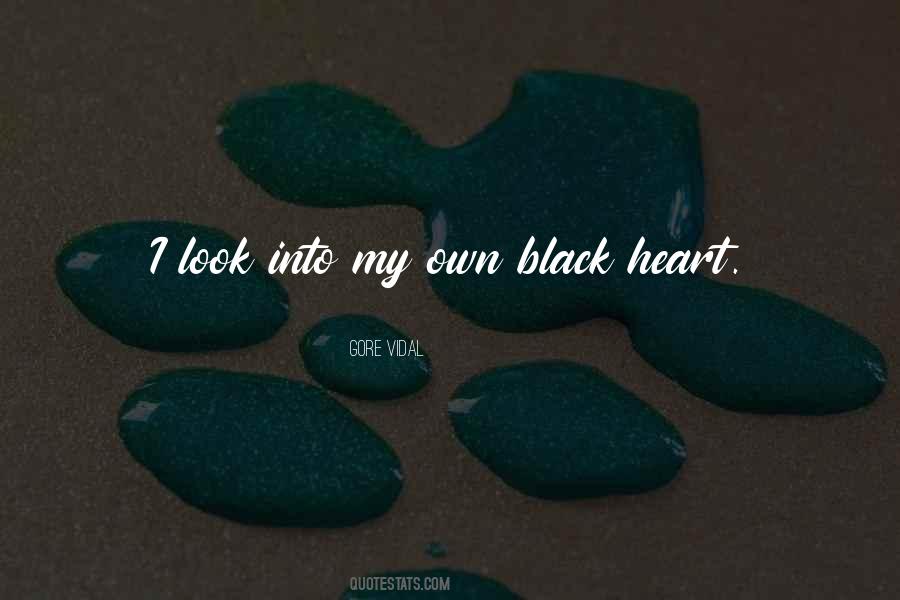 Quotes About Black Heart #1614673