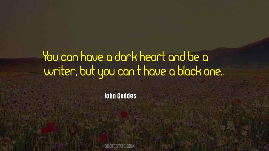 Quotes About Black Heart #35118