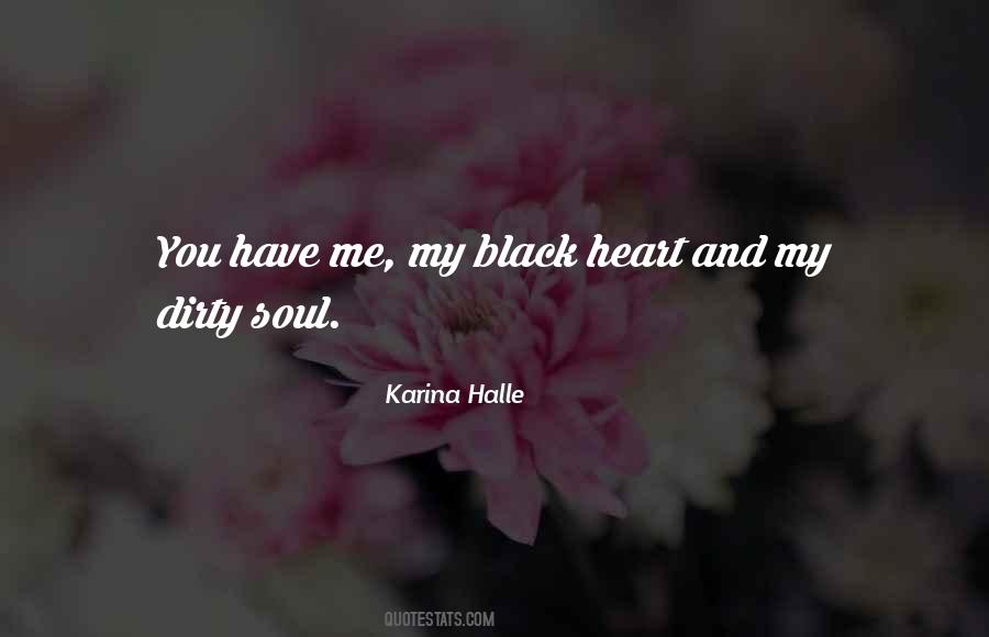 Quotes About Black Heart #490355