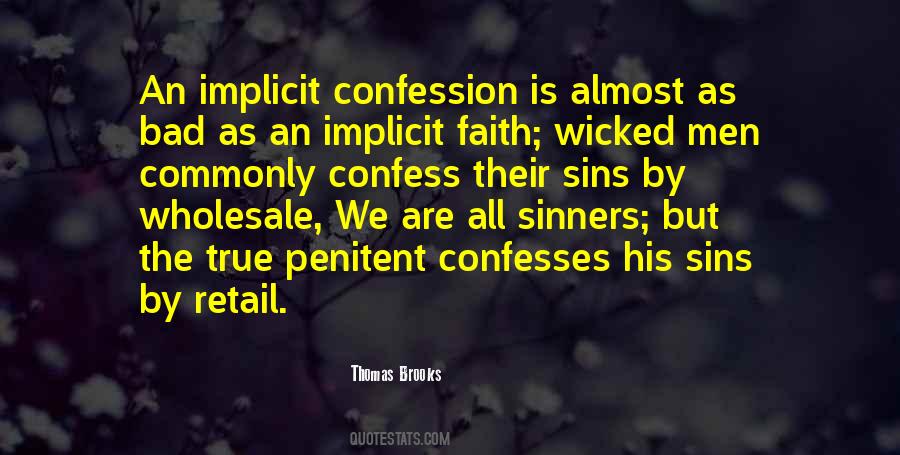Quotes About We Are All Sinners #1520576