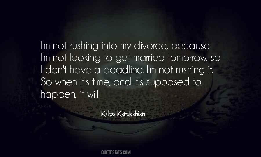 Quotes About When I Get Married #170381