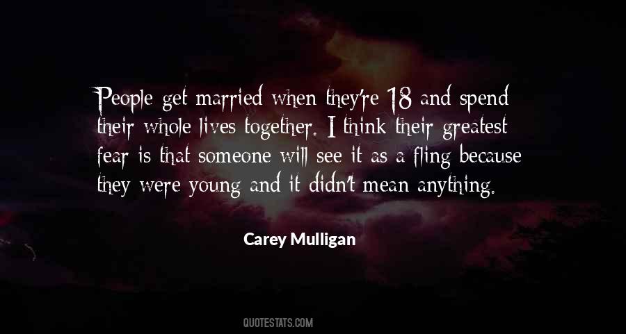 Quotes About When I Get Married #1876339