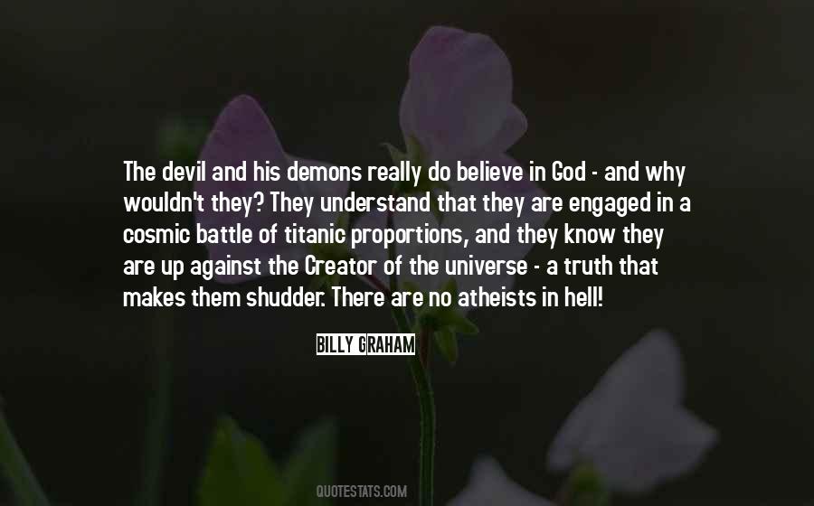 Quotes About The Devil And Hell #113872