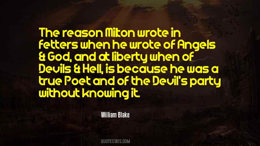 Quotes About The Devil And Hell #1586815