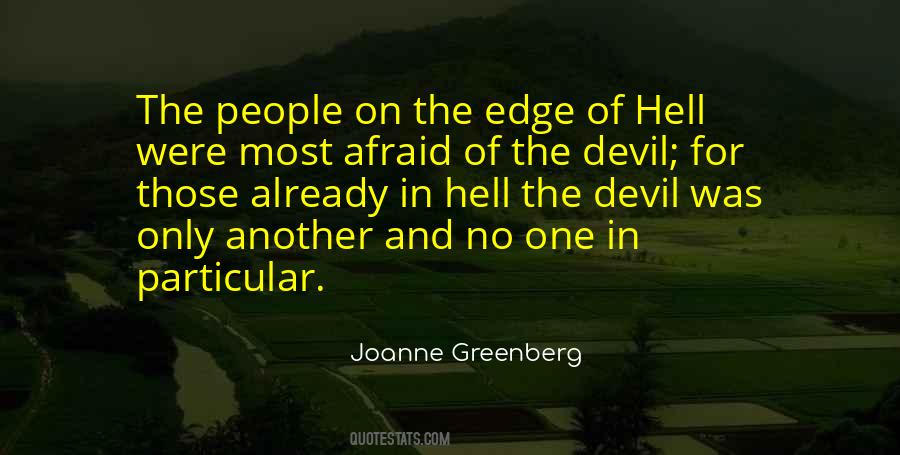 Quotes About The Devil And Hell #1653533