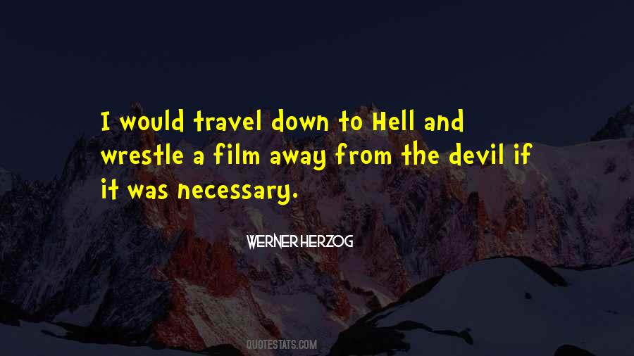 Quotes About The Devil And Hell #953119