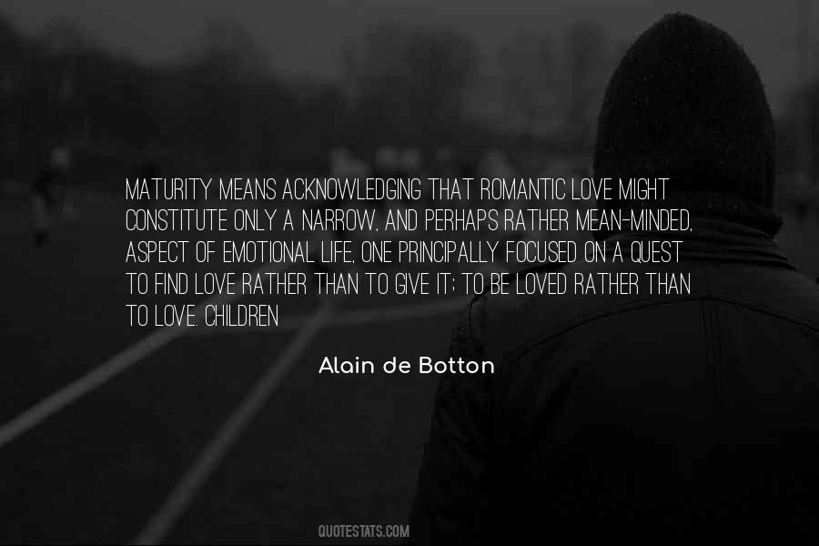 Alain Botton Quotes #344410
