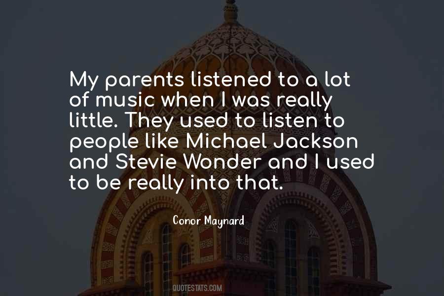 Quotes About Michael Jackson's Music #112603