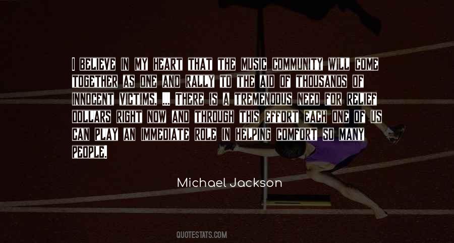 Quotes About Michael Jackson's Music #251441