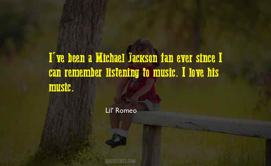 Quotes About Michael Jackson's Music #352698