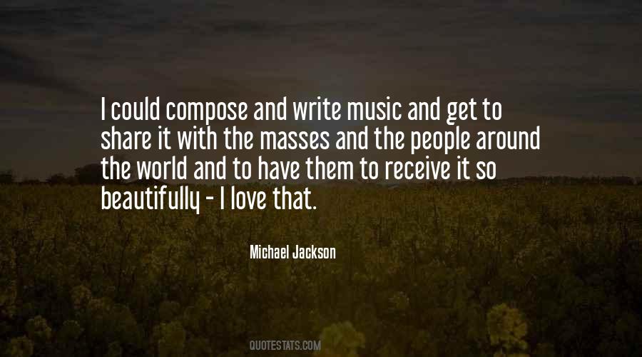 Quotes About Michael Jackson's Music #780541