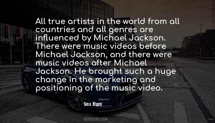 Quotes About Michael Jackson's Music #963133