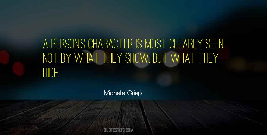 Quotes About Person's Character #1151114