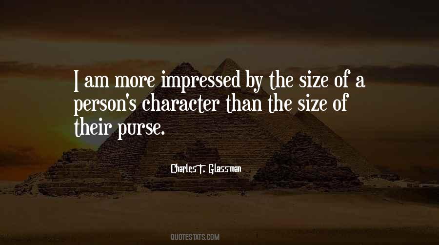 Quotes About Person's Character #1230273
