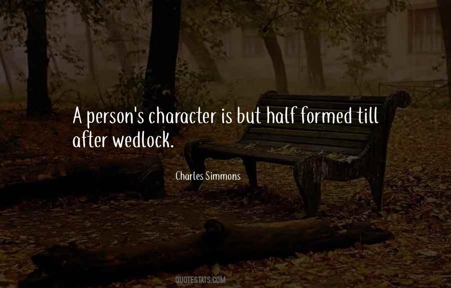 Quotes About Person's Character #1567931