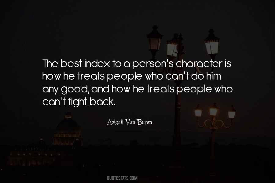 Quotes About Person's Character #877333