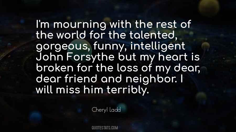 Quotes About Loss Of A Best Friend #862297