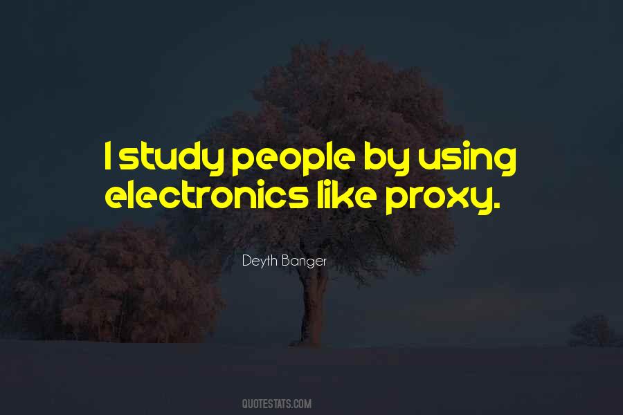 Quotes About Proxy #793783