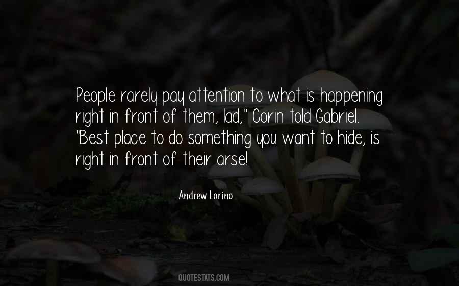 Quotes About Hide Something #359343