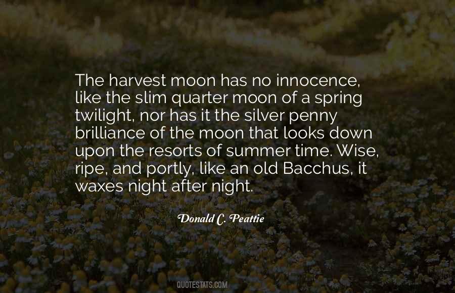 Quotes About Harvest Moon #1575009