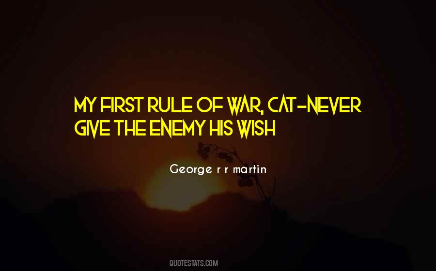 Quotes About Rules Of War #1871317