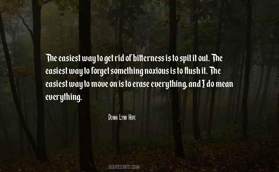 Way To Forget Quotes #650021