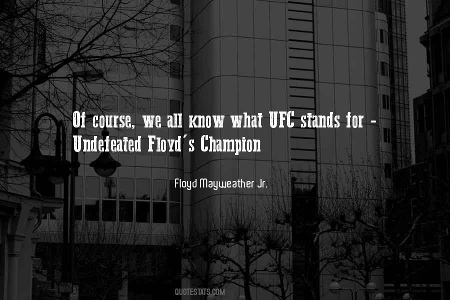 Quotes About Ufc #171077