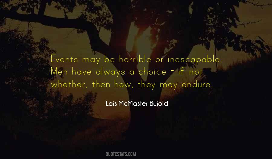 Horrible Events Quotes #1813867