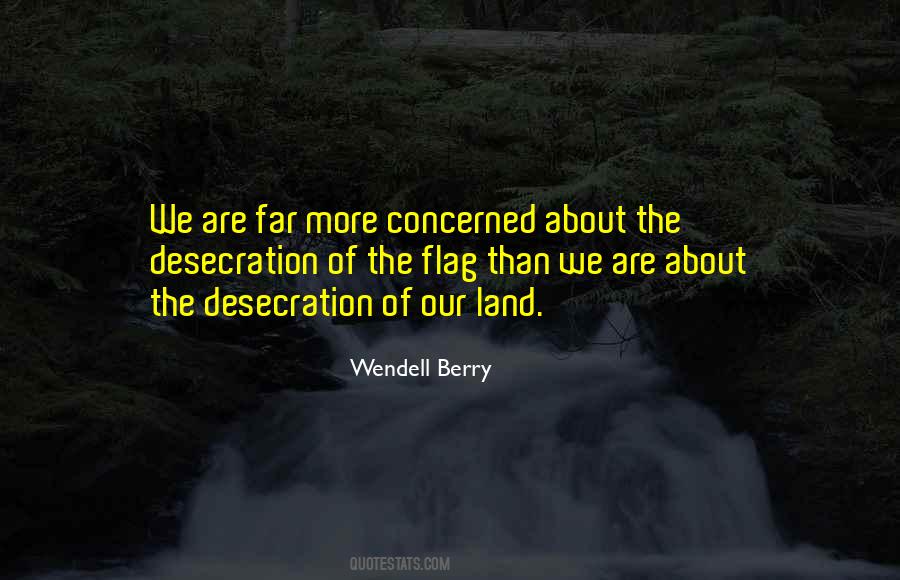 Desecration Of The Flag Quotes #531134