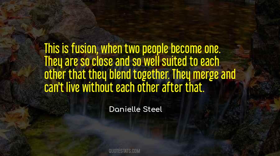 Quotes About Fusion #545659