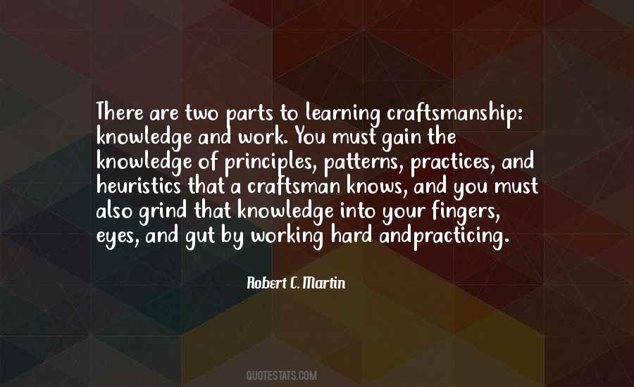 Quotes About Craftsman #13462