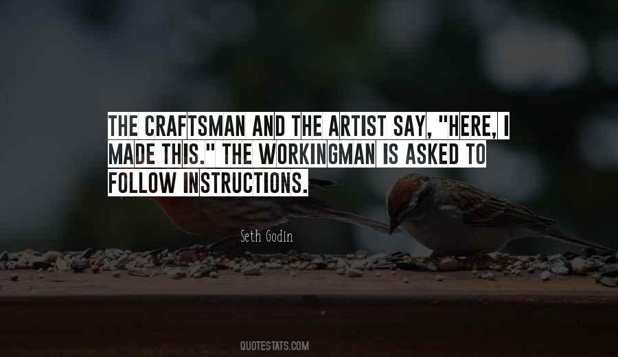 Quotes About Craftsman #264322