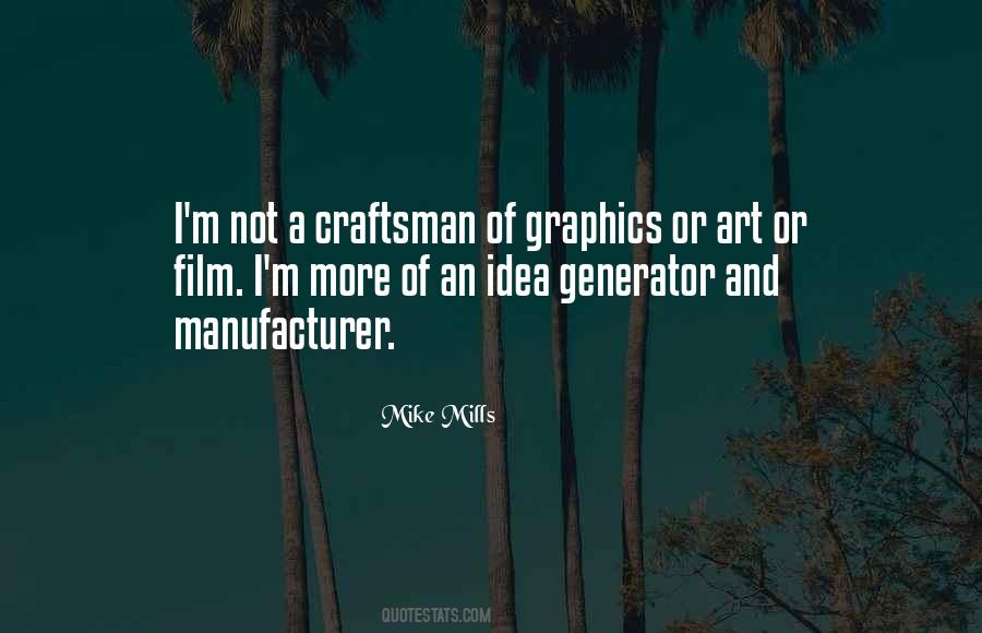 Quotes About Craftsman #912268