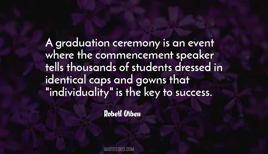 Quotes About Commencement #254030