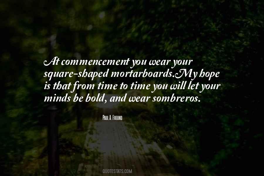 Quotes About Commencement #304566